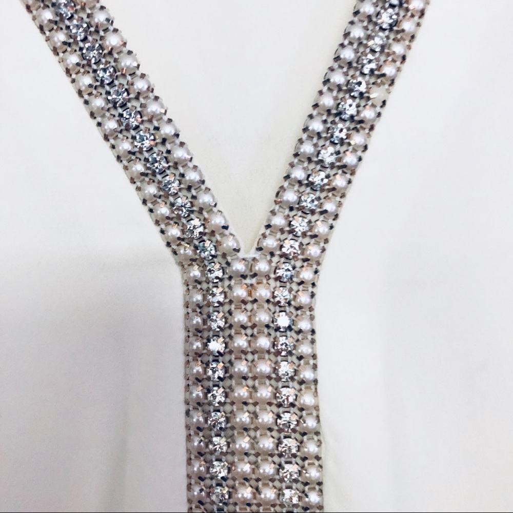 Beaded white tank - Picture 3 of 5